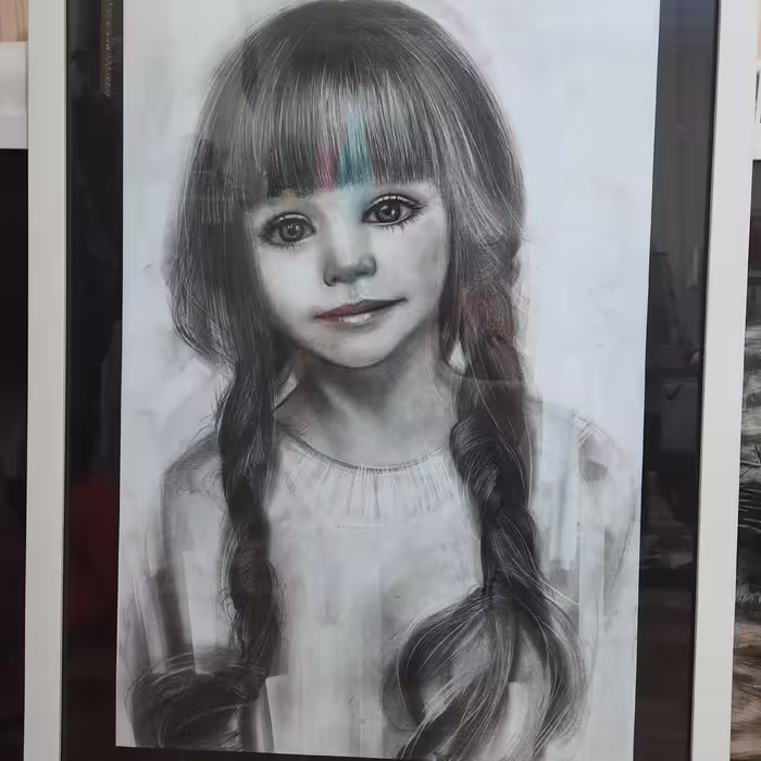 تابلو طراحی چهره