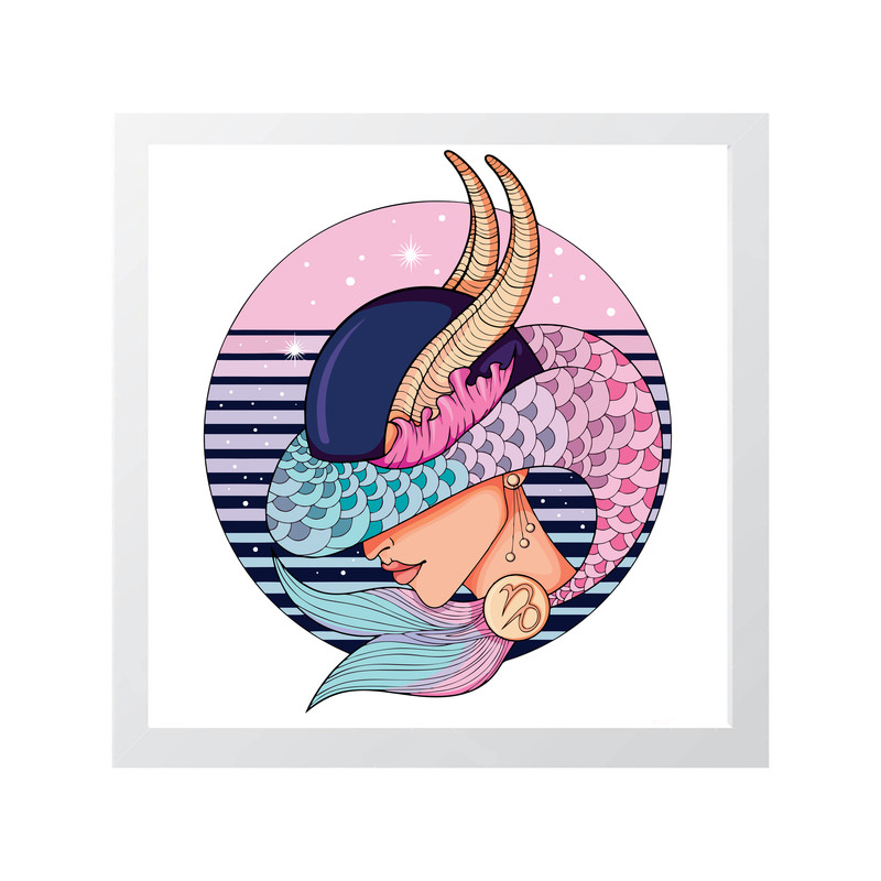 تابلو مدل پری دریایی | دنیای قاب