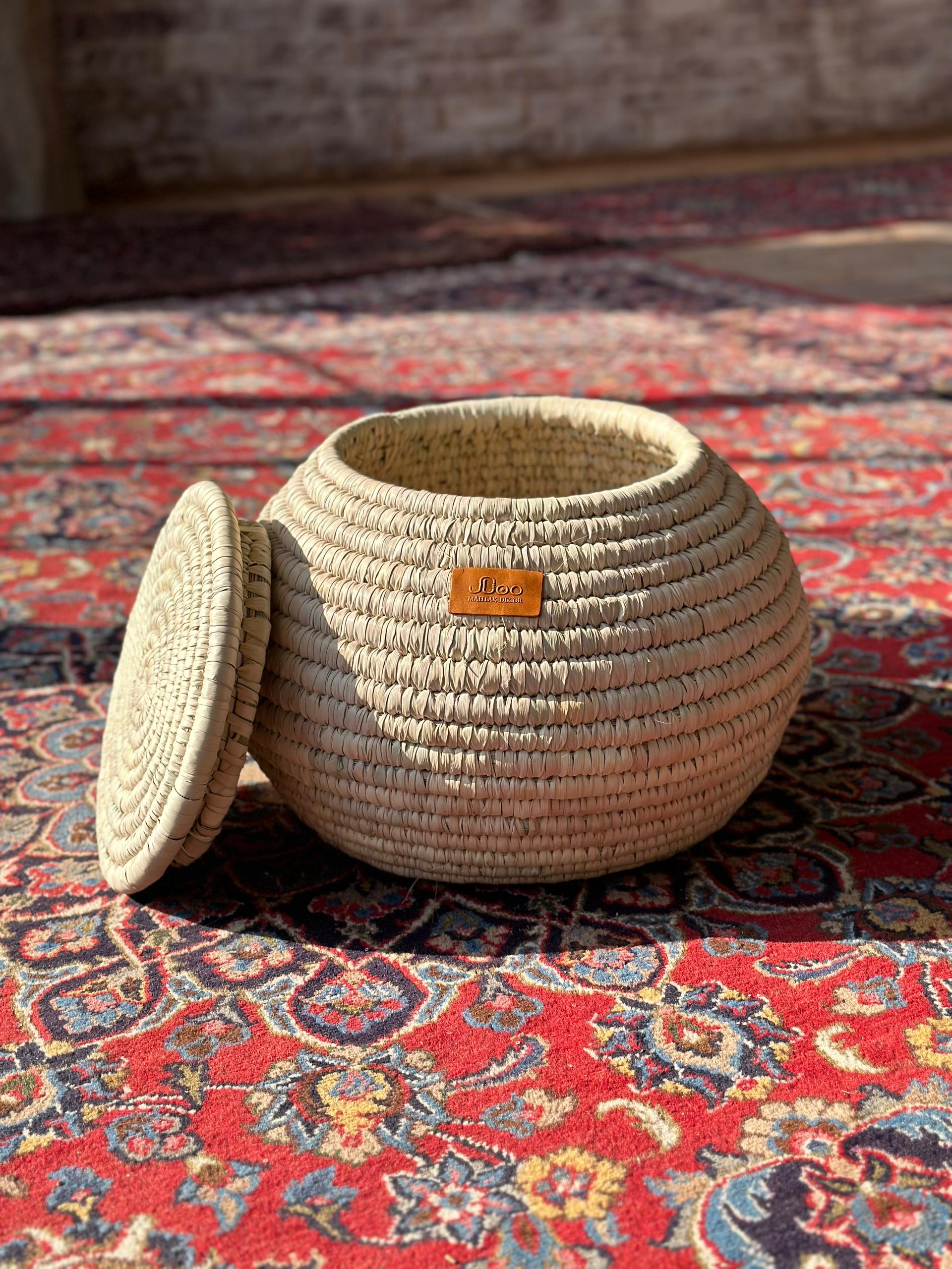 سطل برنج حصیری(ظرفیت 15تا18کیلو)