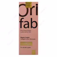 کرم ترمیم کننده پوست کلاژن و زینک گلوکونات OriPair اوری فاب 50 میل
