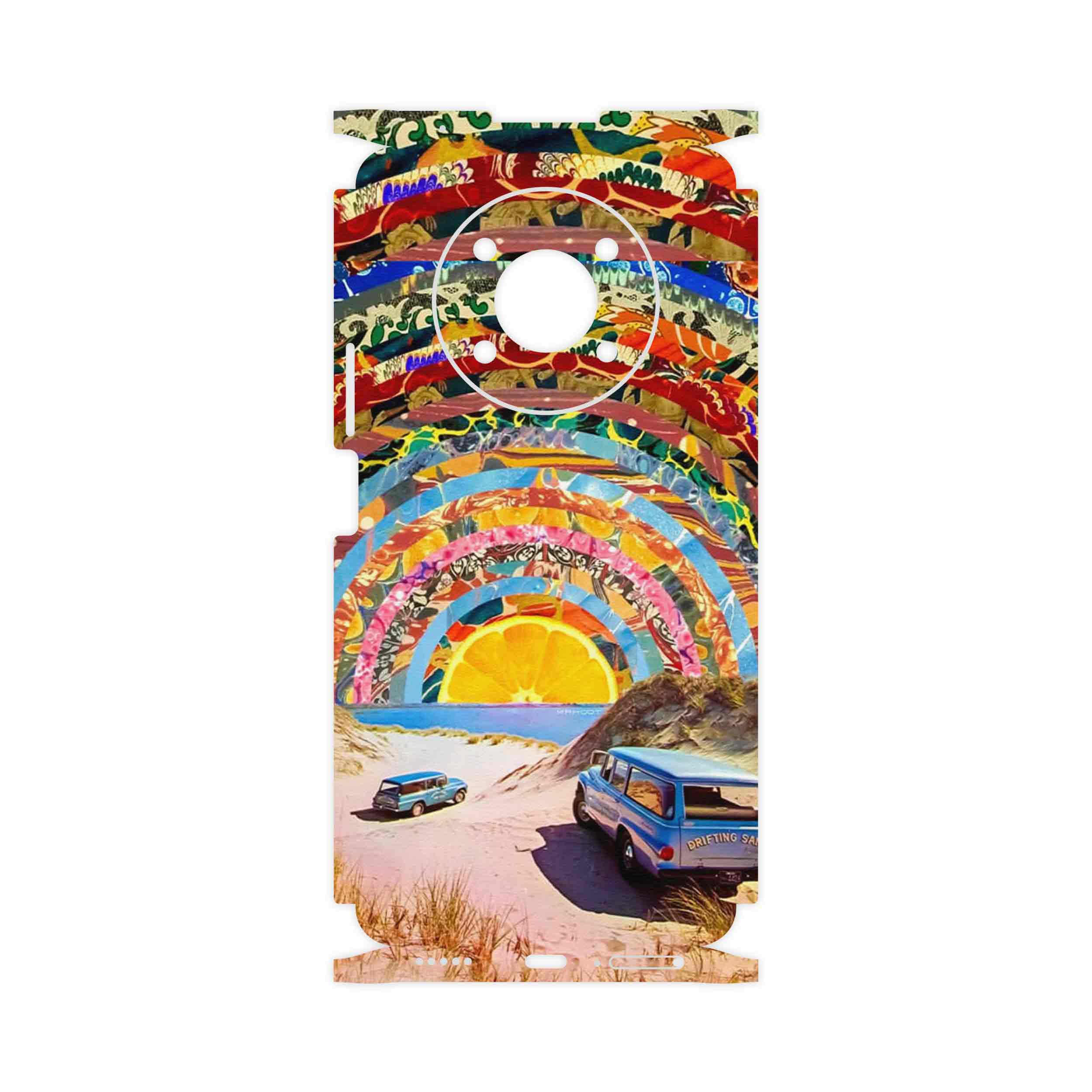 برچسب پوششی ماهوت مدل Collage of Orange Sky-FullSkin مناسب برای گوشی موبایل آنر X9 5G