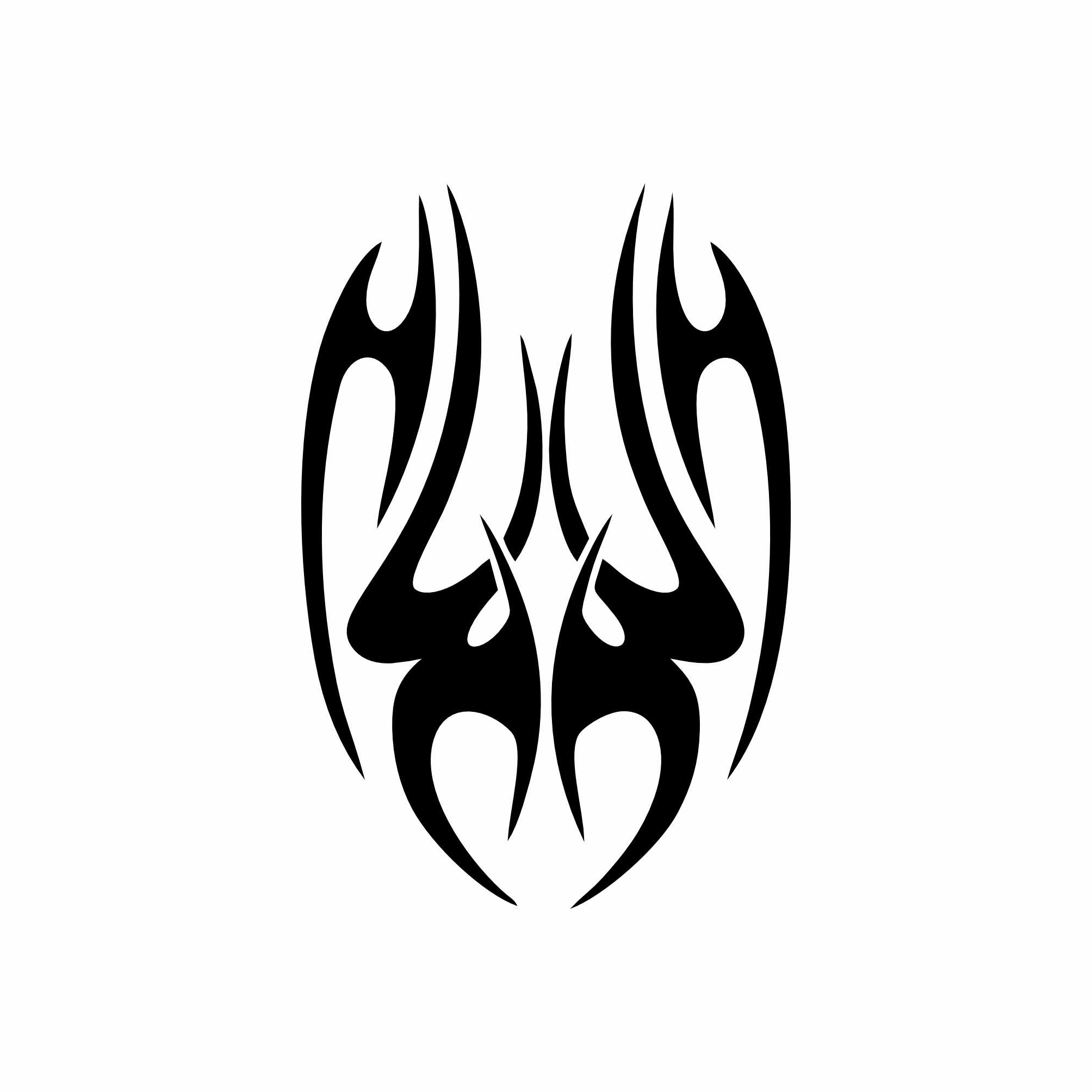 برچسب بدنه خودرو ونگارد طرح CAPUT کد M3