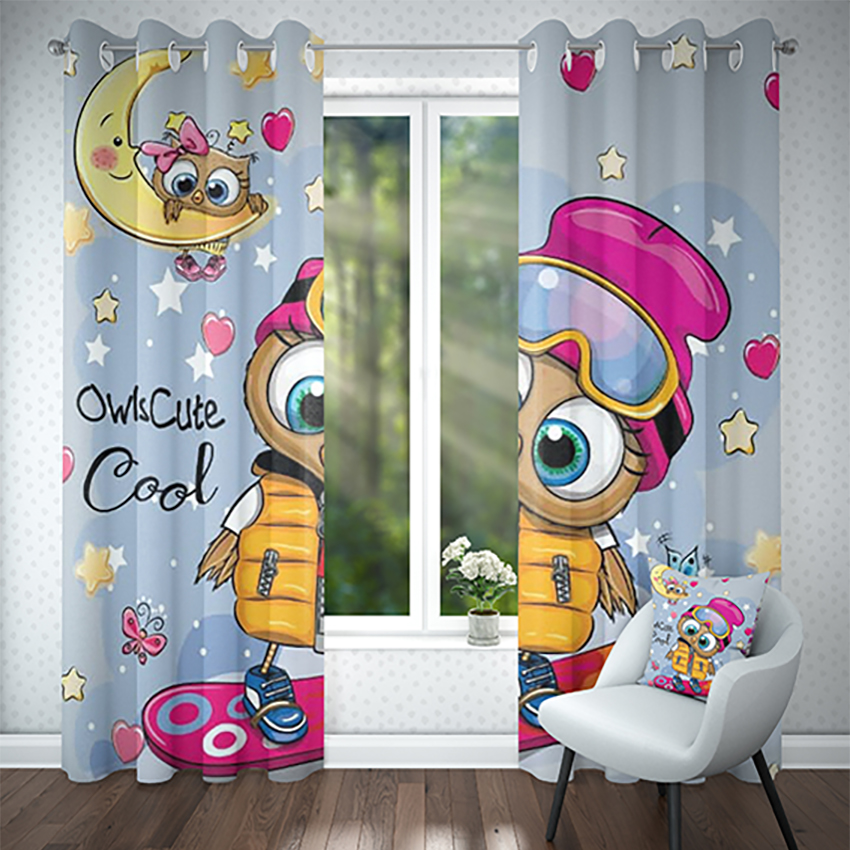 پرده طرح DK300 01 سایز 300x135 سانتی متر