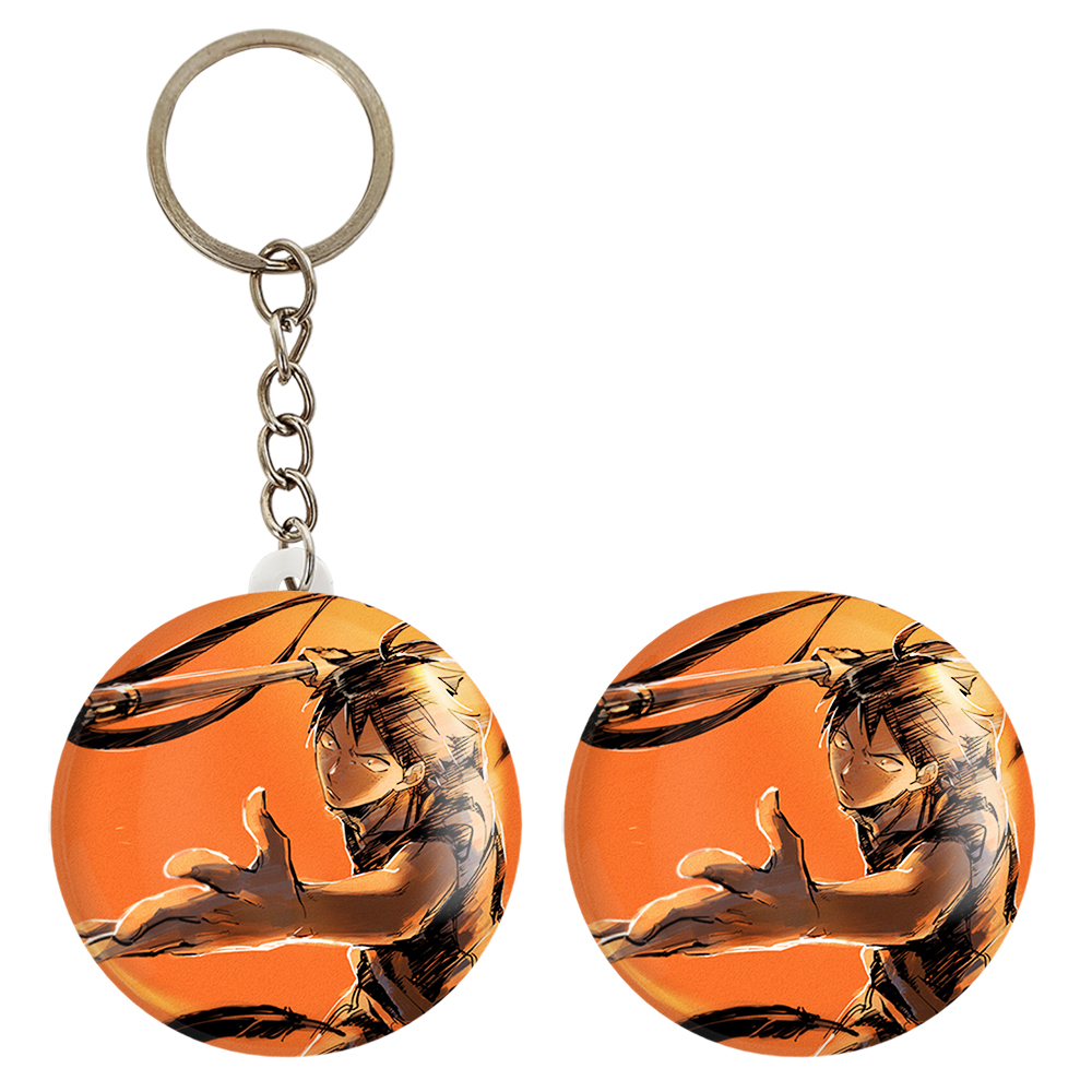 پیکسل خندالو مدل هیناتا شویو انیمه هایکیو Haikyu کد 17782 به همراه جاکلیدی