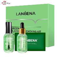 ست سرم و چسب بینی ضد جوش سرسیاه لانبنا LANBEN