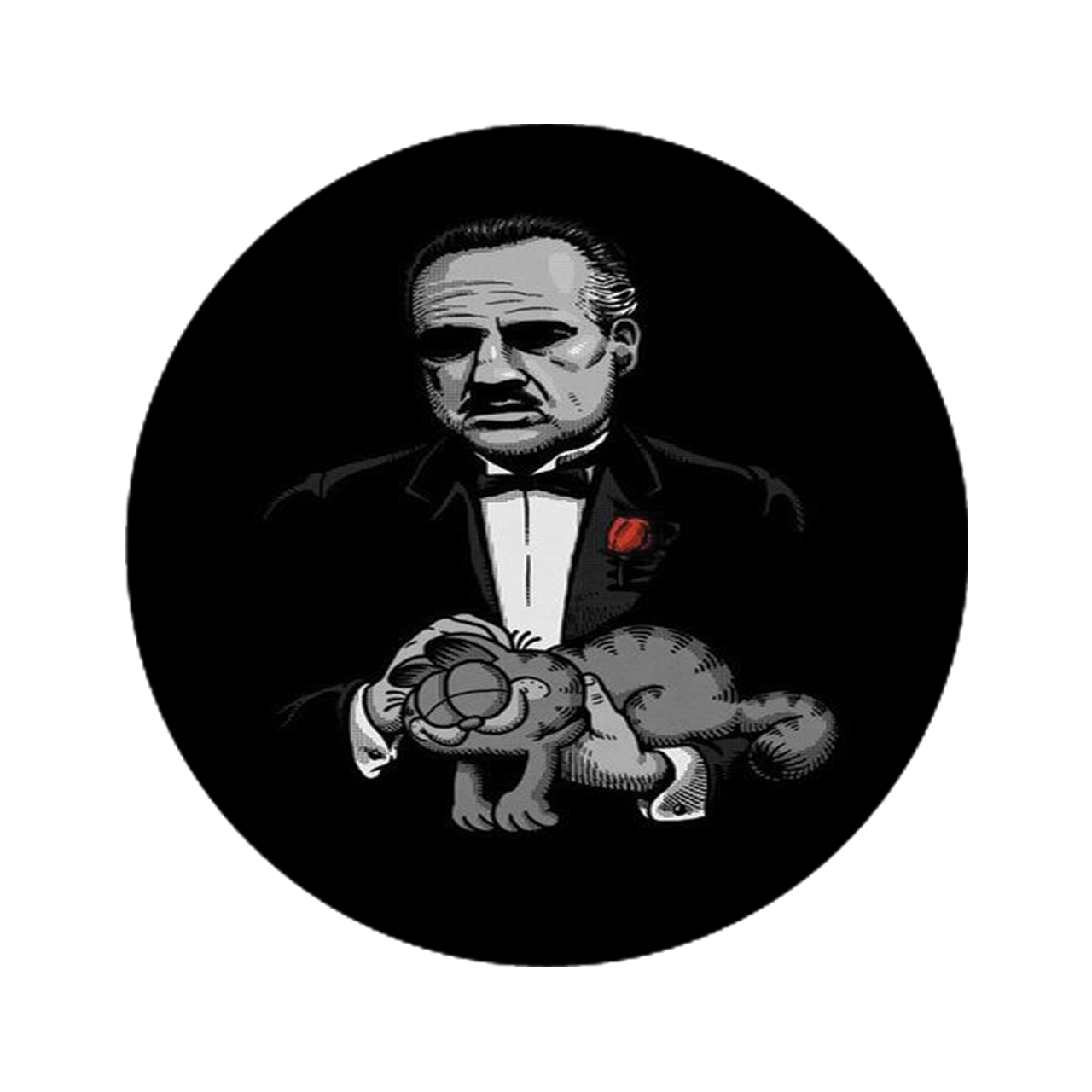 زیر لیوانی مدل گادفادر کد 708