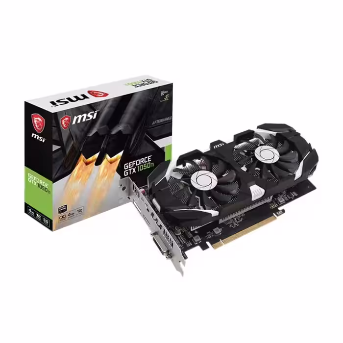 کارت گرافیک ام اس آی GTX 1050 Ti 4GT OCV1