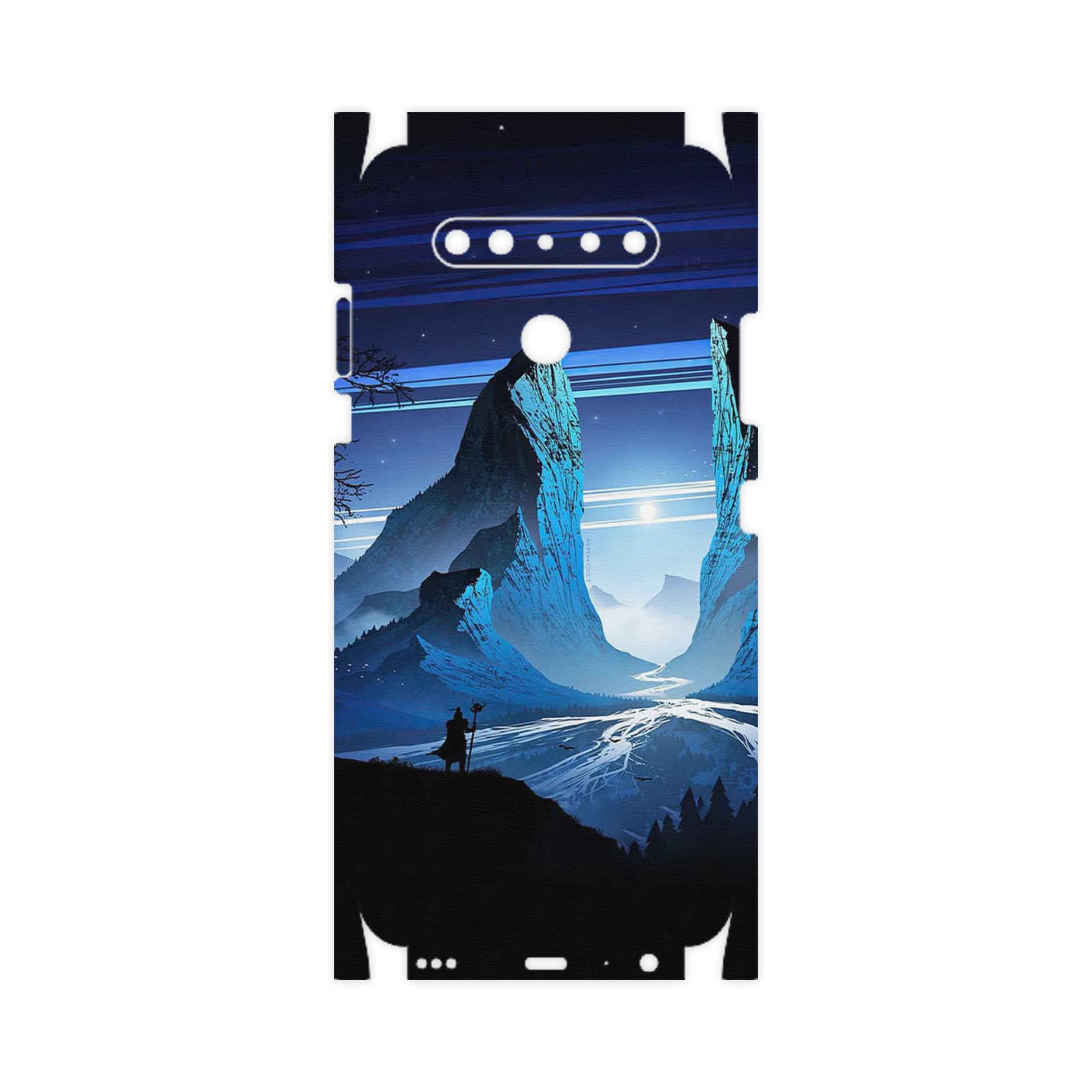 برچسب پوششی ماهوت مدل Blue Mountains Digital Art-FullSkin مناسب برای گوشی موبایل ال جی K41s