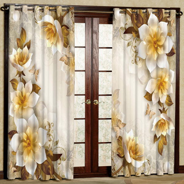 پرده پانچی کد 5625 سایز 280x140 سانتی متر