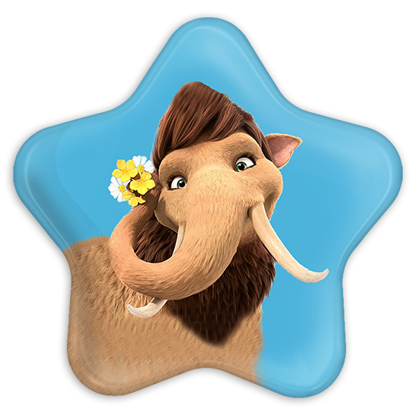 پیکسل خندالو طرح عصر یخبندان مدل ستاره ای کد 1909