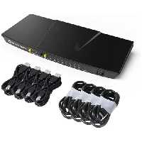 ارسال فوری   ضمانت اصالت کالا   کی وی ام سوئیچ 8 پورت HDMI لایمستون LS-HK0801
