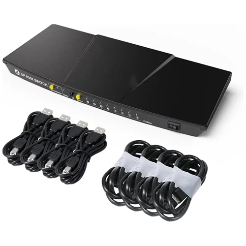 ارسال فوری ضمانت اصالت کالا کی وی ام سوئیچ 8 پورت HDMI لایمستون LS-HK0801