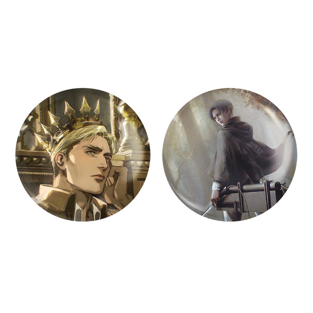 پیکسل خندالو مدل گریس انیمه اتک آن تایتان کد 1852418530 مجموعه 2 عددی