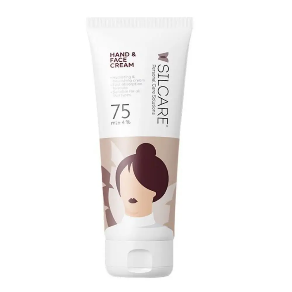 کرم مرطوب کننده دست و صورت با رایحه شکلات و نارگیل سیلکیر 75 میلی لیتری
