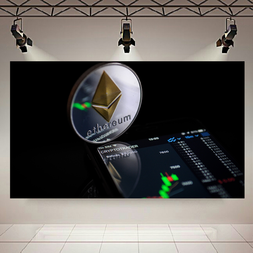 تابلو بوم طرح ارزدیجیتال مدل اتریوم کد AR3210