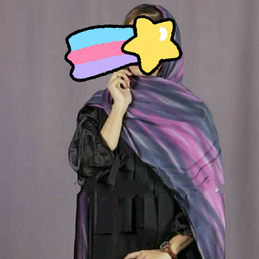 شال نخی آبرنگی