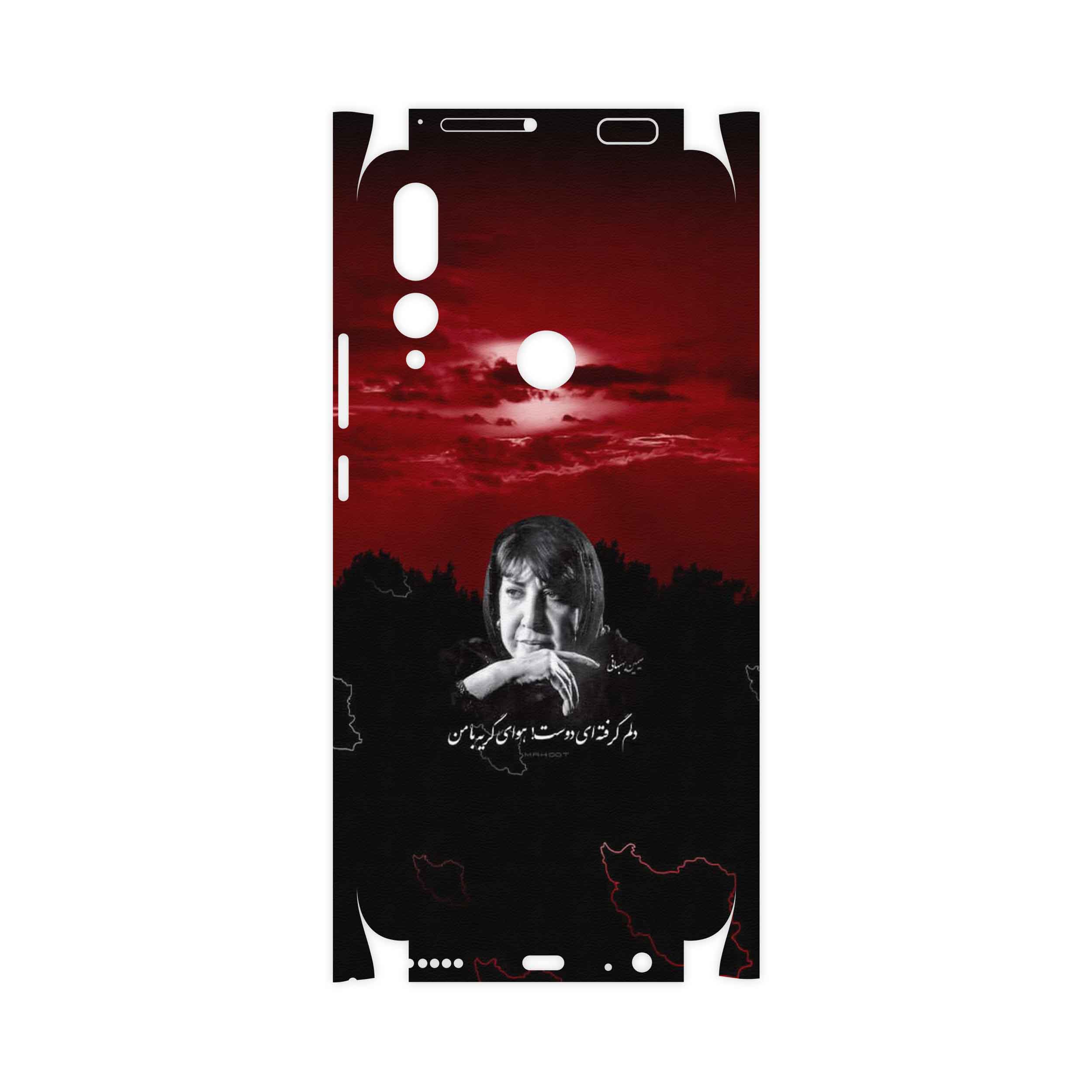 برچسب پوششی ماهوت مدل Simin Behbehani-FullSkin مناسب برای گوشی موبایل هوآوی Y9 Prime 2019