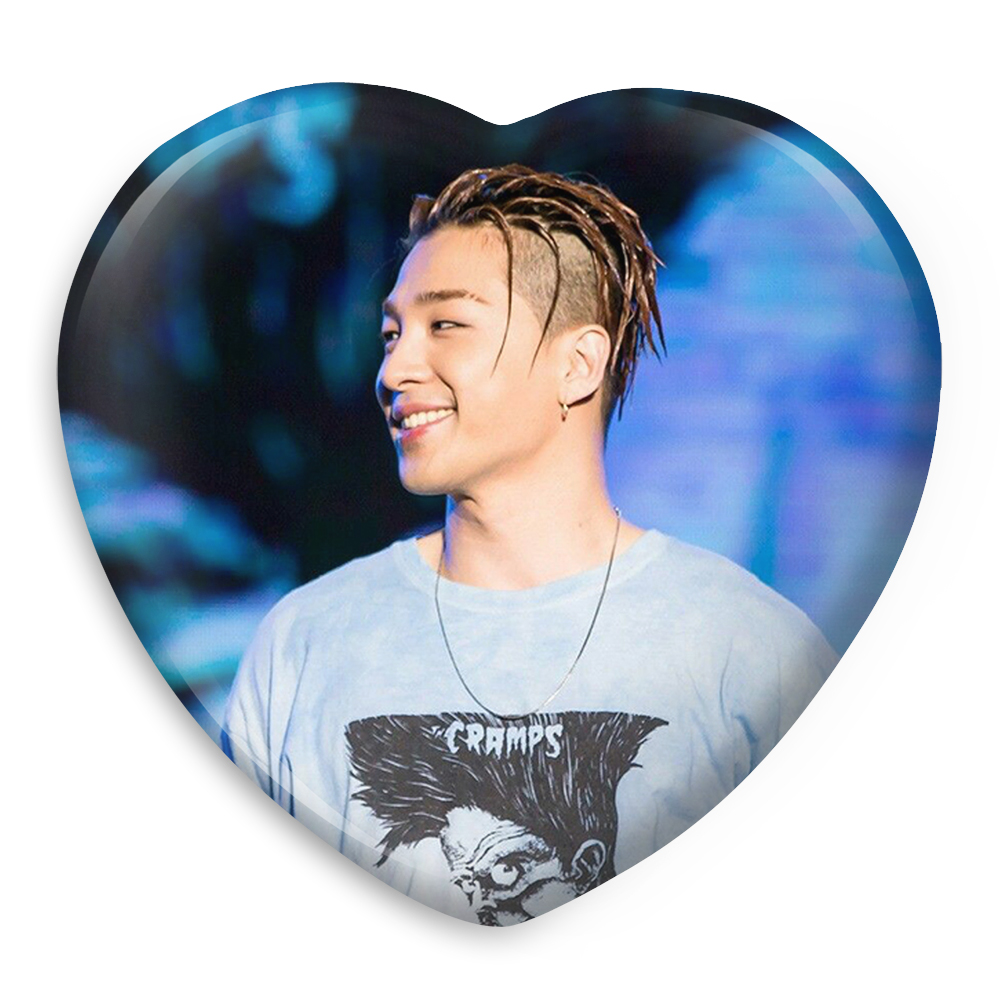 پیکسل خندالو طرح ته یانگ گروه بیگ بنگ مدل قلبی کد 12560