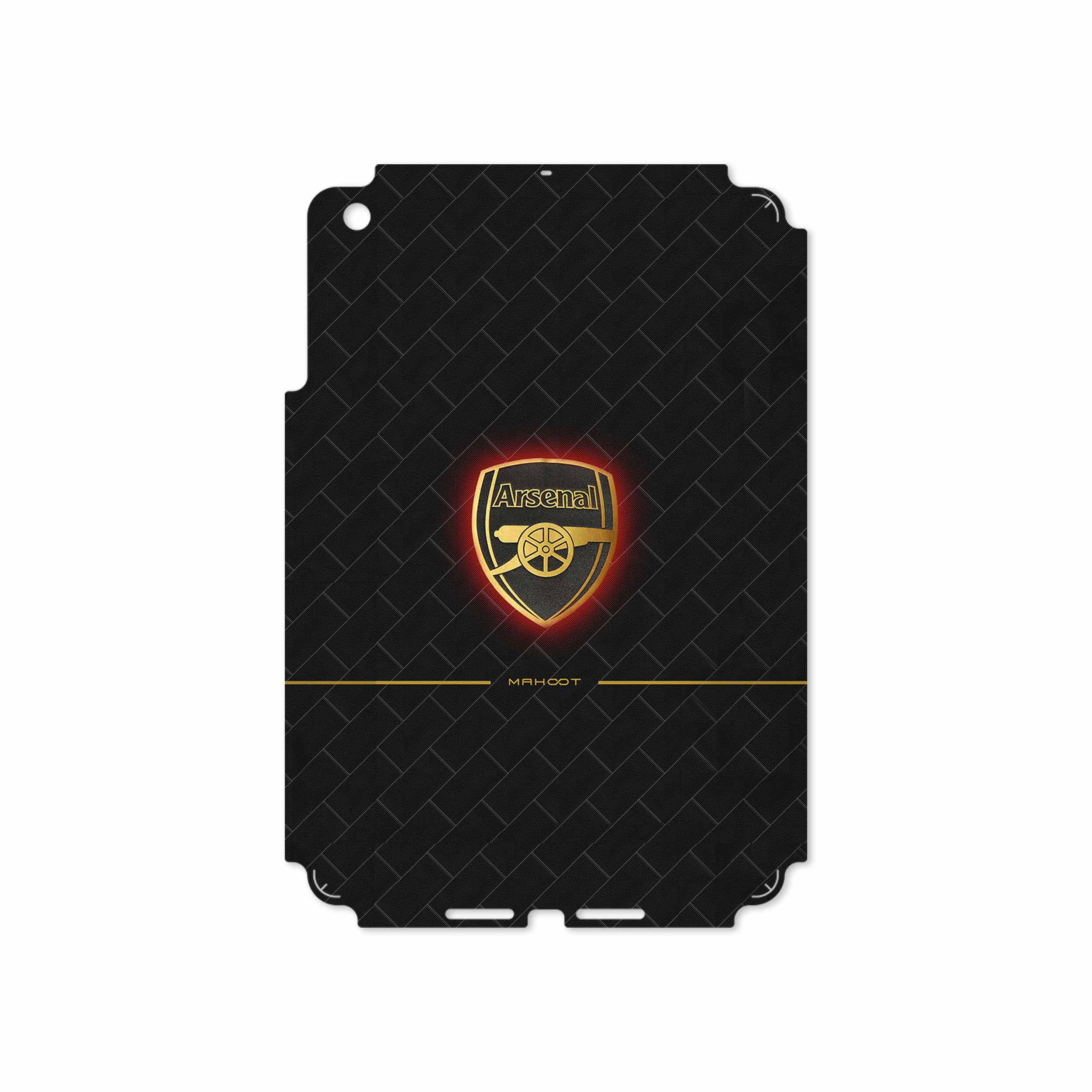 برچسب پوششی ماهوت مدل Arsenal مناسب برای تبلت اپل iPad mini 2012 A1432