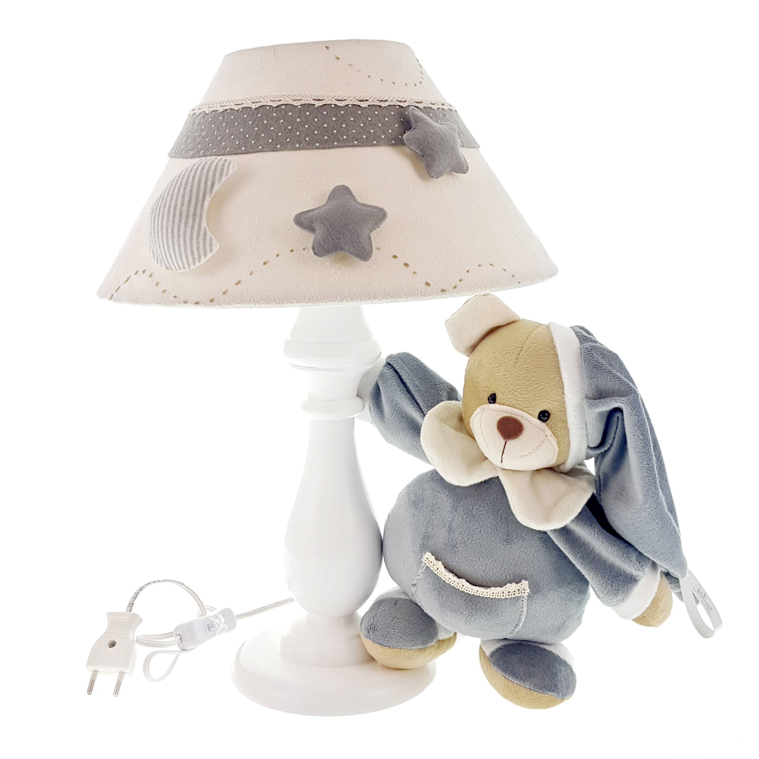 آباژور اتاق کودک طرح خرس نانان