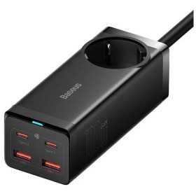 خرید شارژر رومیزی 4 پورت بیسوس مدل PowerCombo 100W