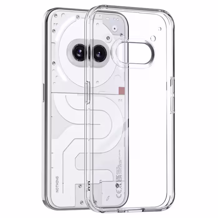 کاور شفاف مناسب برای گوشی Nothing Phone 2A مدل دور ژله ای پشت طلق