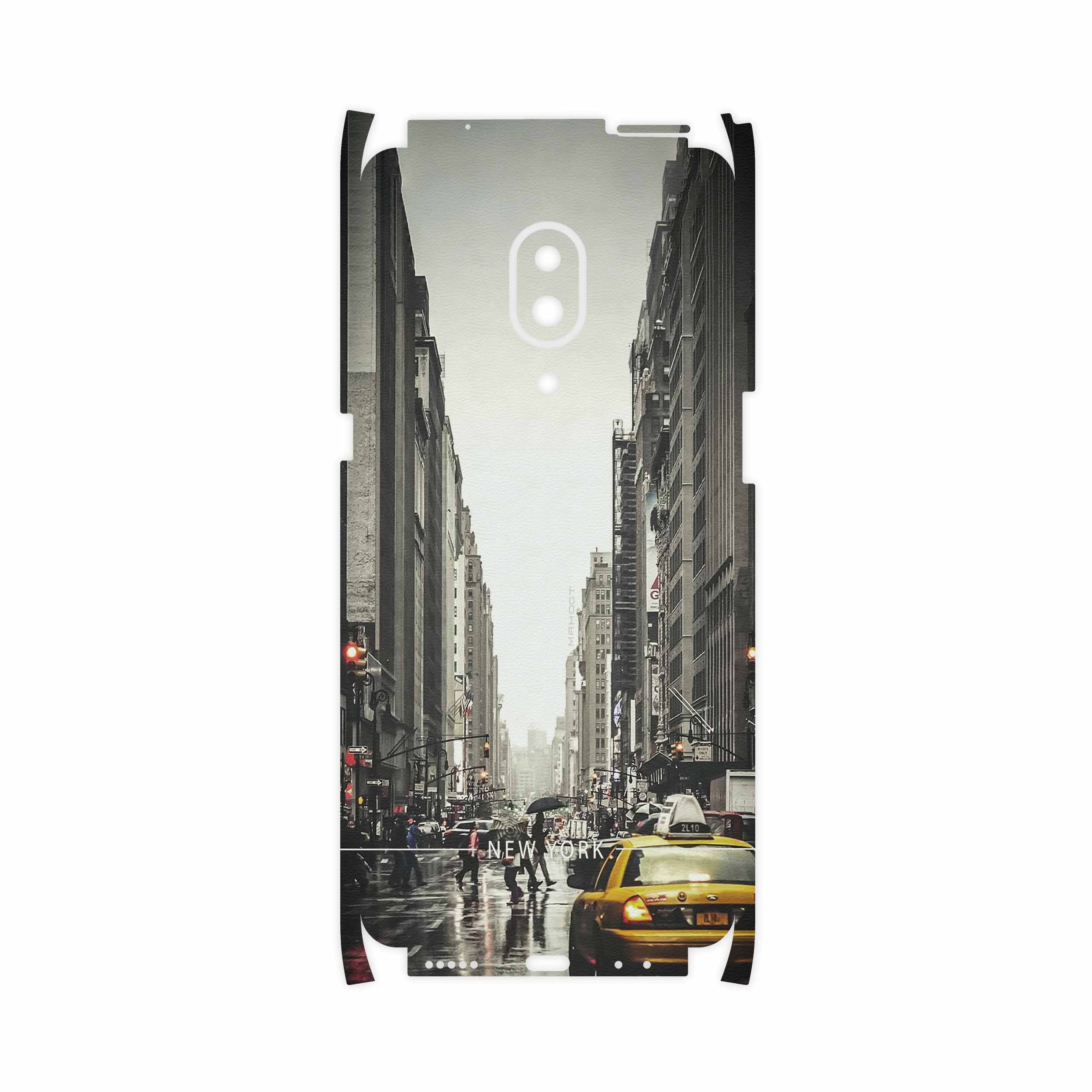 برچسب پوششی ماهوت مدل New York City-FullSkin مناسب برای گوشی موبایل لنوو Z5 Pro