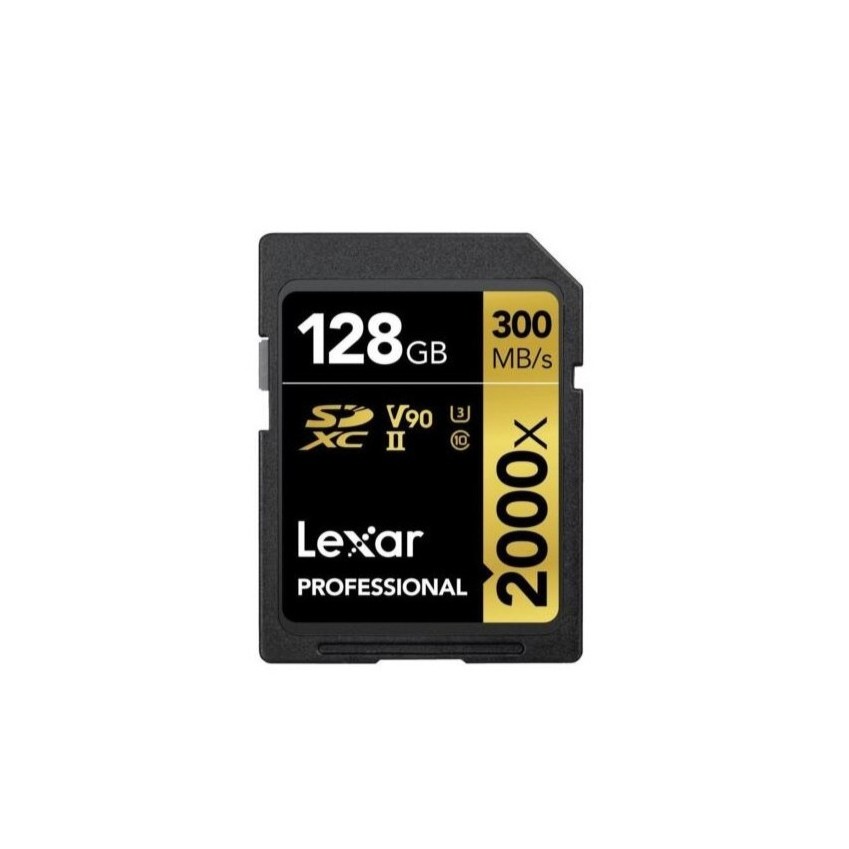 کارت حافظه لکسار Lexar 128GB Professional 2000x UHS-II SDXC