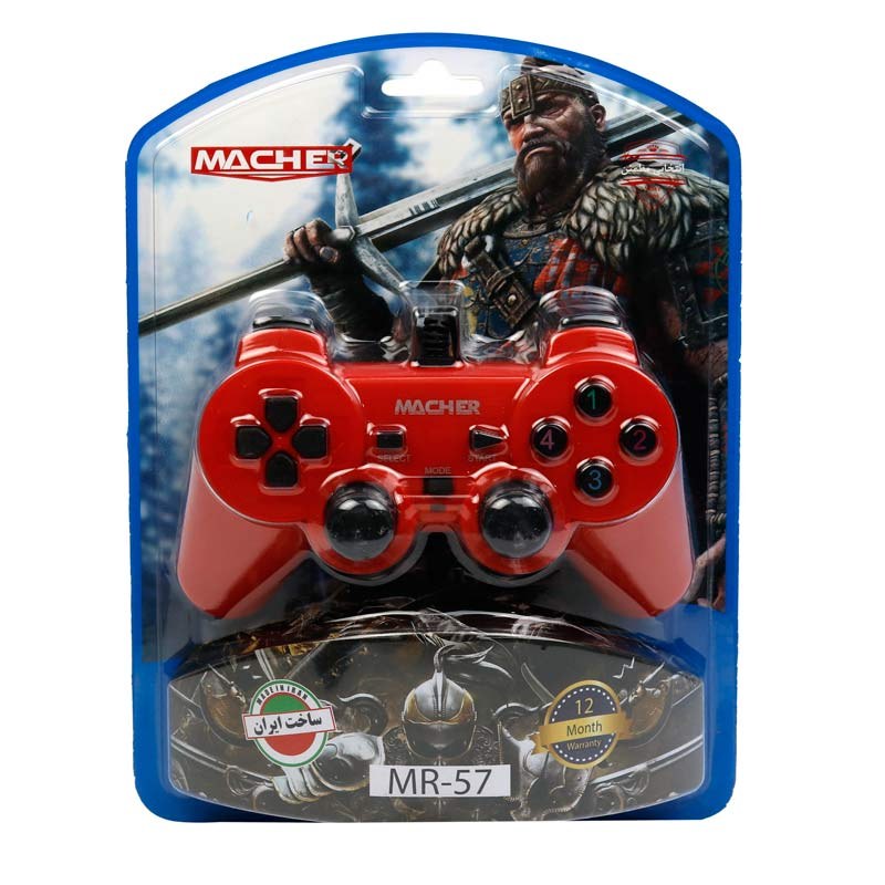 دسته بازی تکی شوکدار Macher MR-57 PC