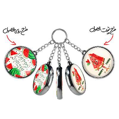 جاکلیدی خندالو طرح شب یلدا مدل دوطرفه کد 31893190