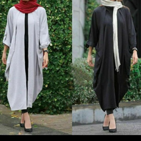 مانتو ابروبادی بلند مدل مریم