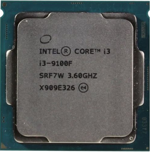 پردازنده تری اینتل مدل Core i3-9100F با فرکانس 3.6 گیگاهرتز