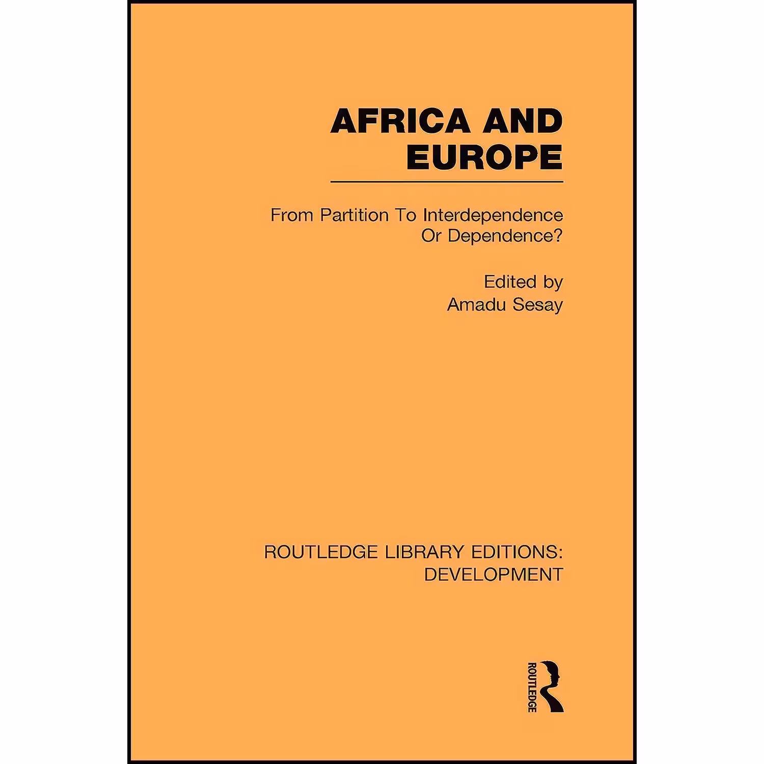 کتاب زبان اصلی Africa and Europe اثر Amadu Sesay
