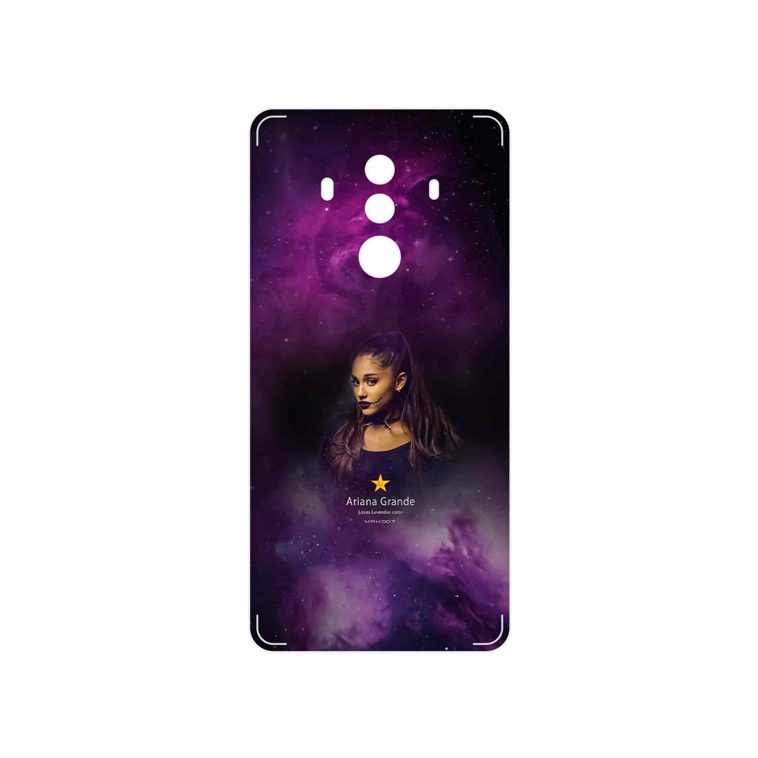برچسب پوششی ماهوت مدل Ariana Grande مناسب برای گوشی موبایل هوآوی Mate 10 Pro