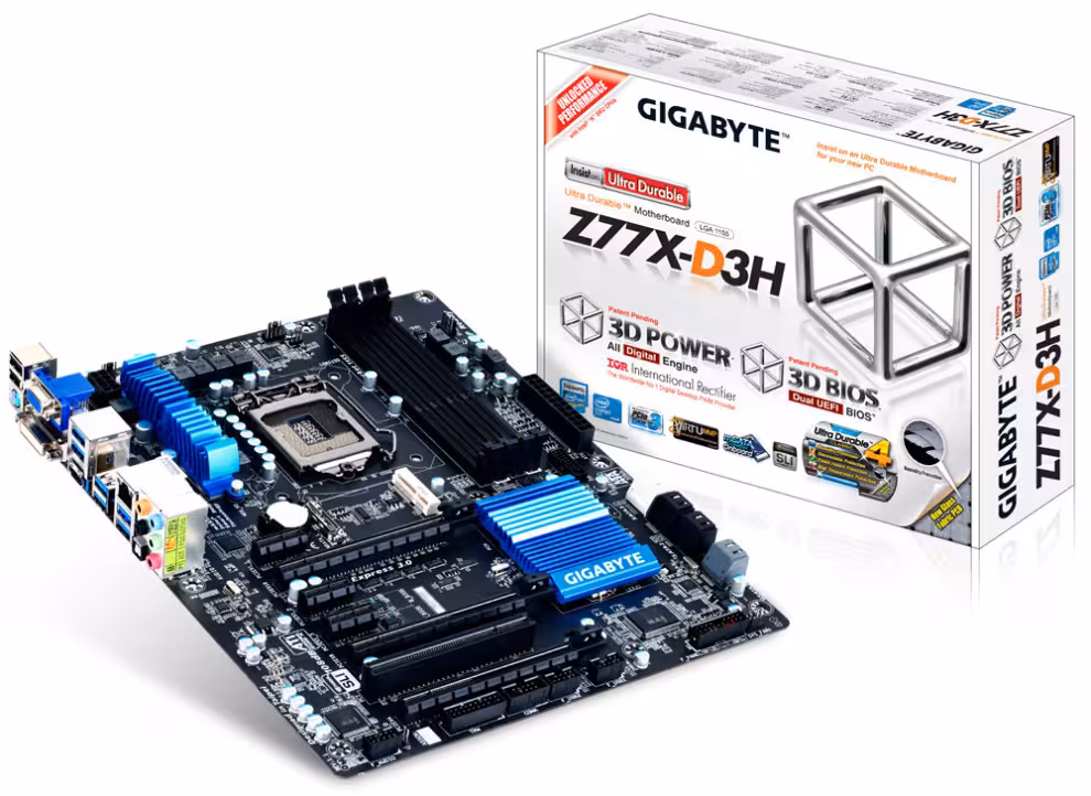 مادربرد گیگابایت Z77X-D3H