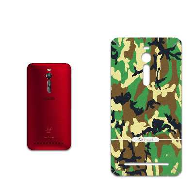 برچسب پوششی ماهوت مدل Army-Green1-Pattern مناسب برای گوشی موبایل ایسوس Zenfone 2