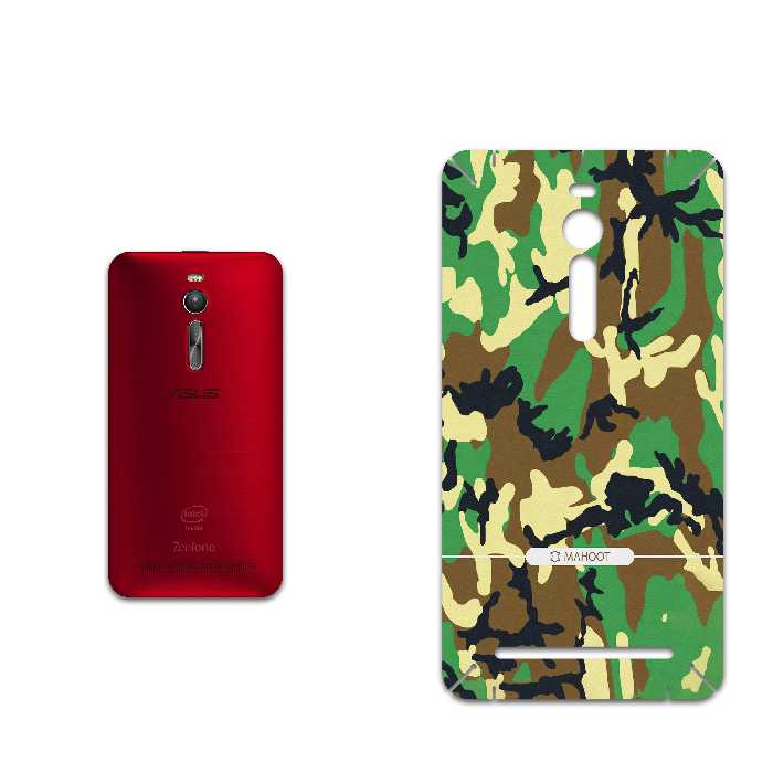 برچسب پوششی ماهوت مدل Army-Green1-Pattern مناسب برای گوشی موبایل ایسوس Zenfone 2