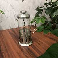 فرنچ پرس استیل 350 میل جنس پیرکس