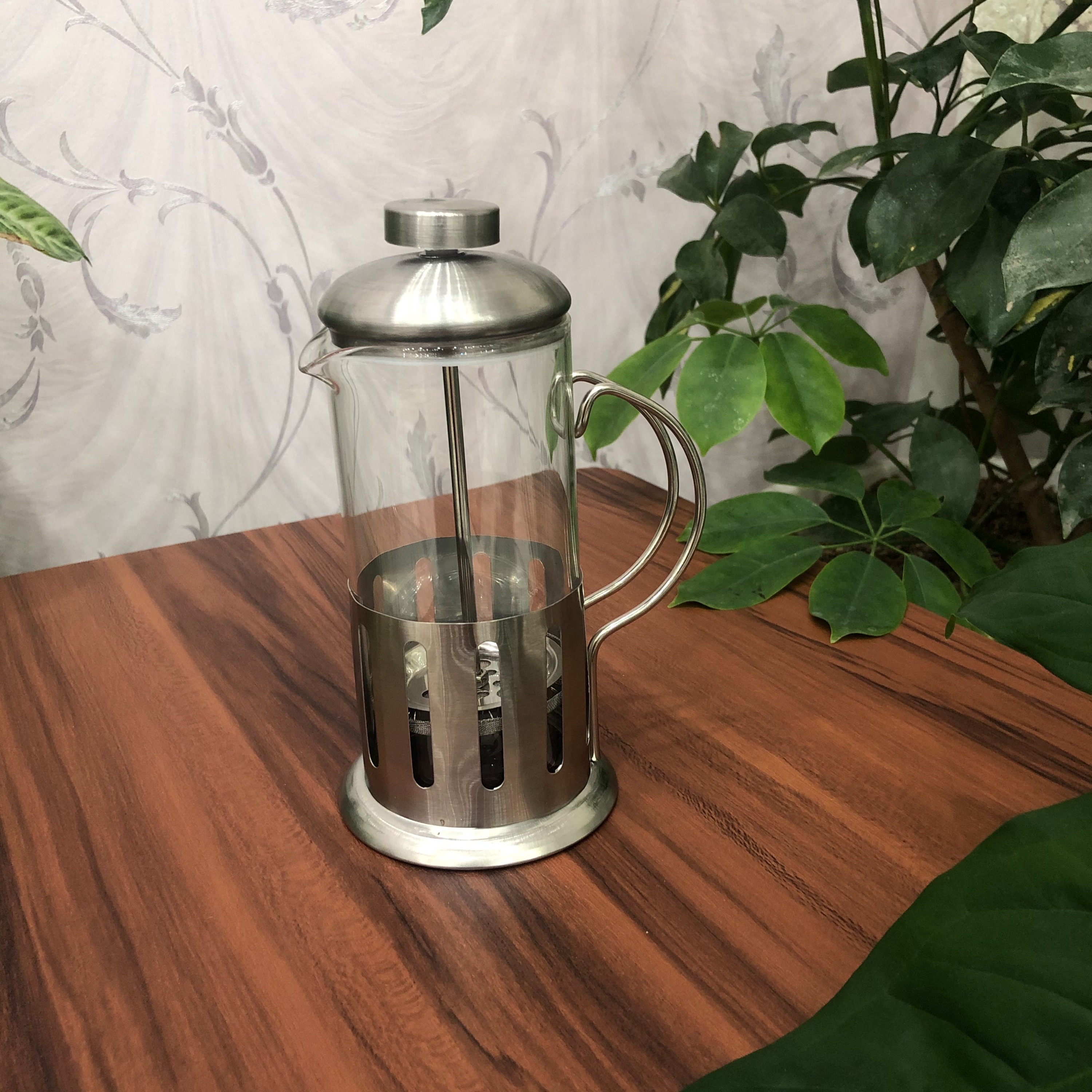 فرنچ پرس استیل 350 میل جنس پیرکس