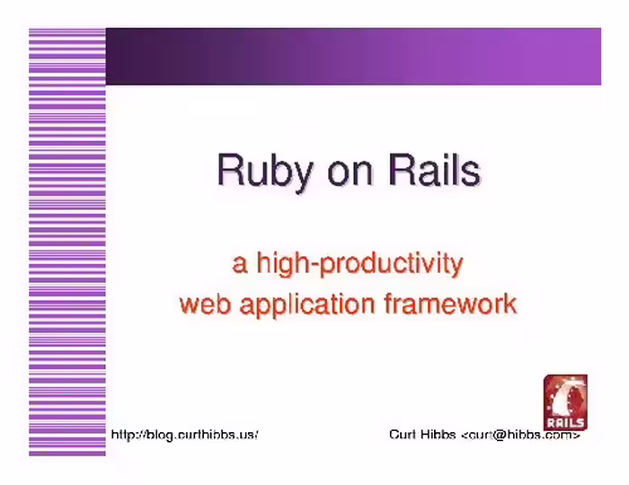 خرید و دانلود نسخه کامل کتاب Ruby on Rails - A high-productivity web application framework