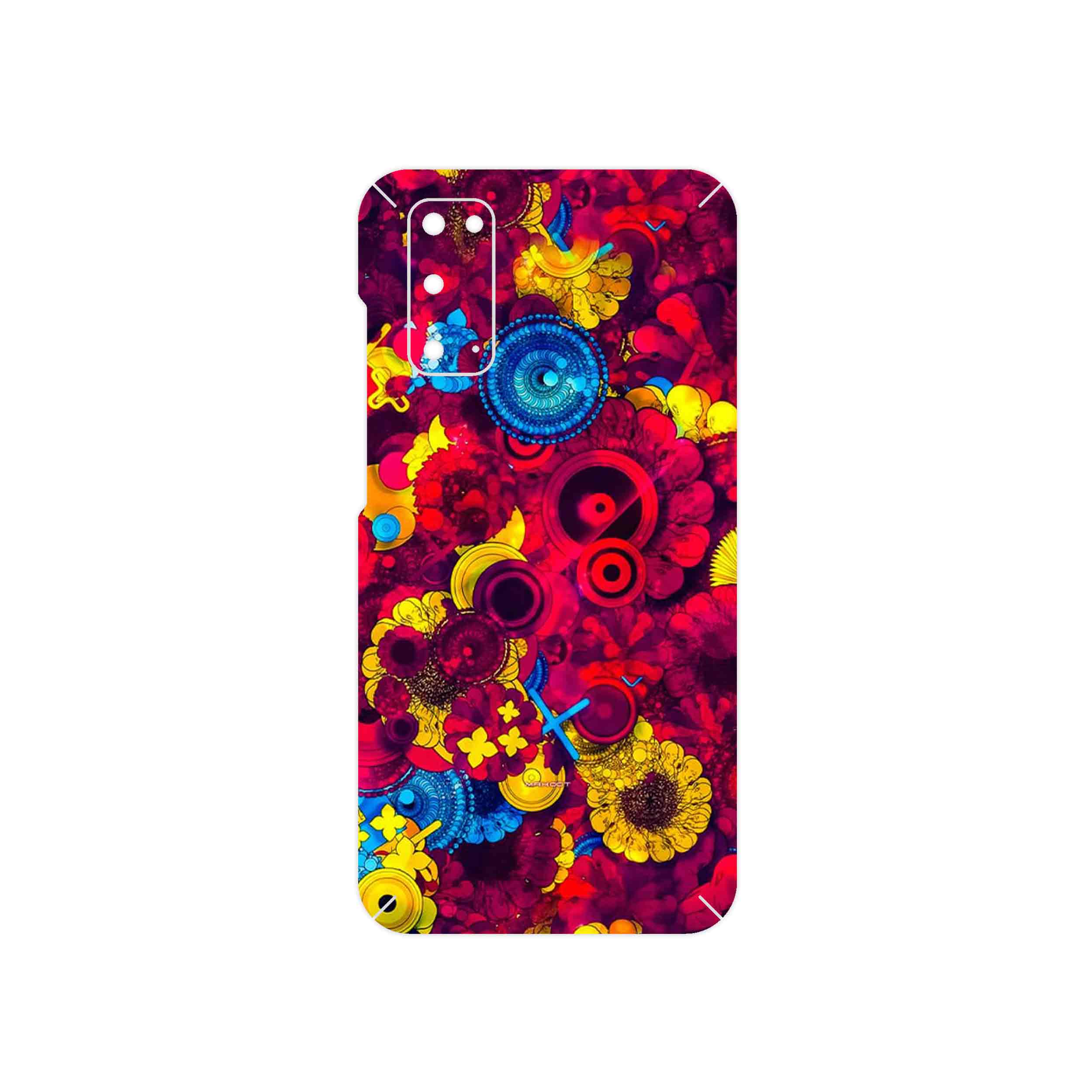 برچسب پوششی ماهوت مدل Vector Flower Garden Digital Art مناسب برای گوشی موبایل سامسونگ Galaxy S20