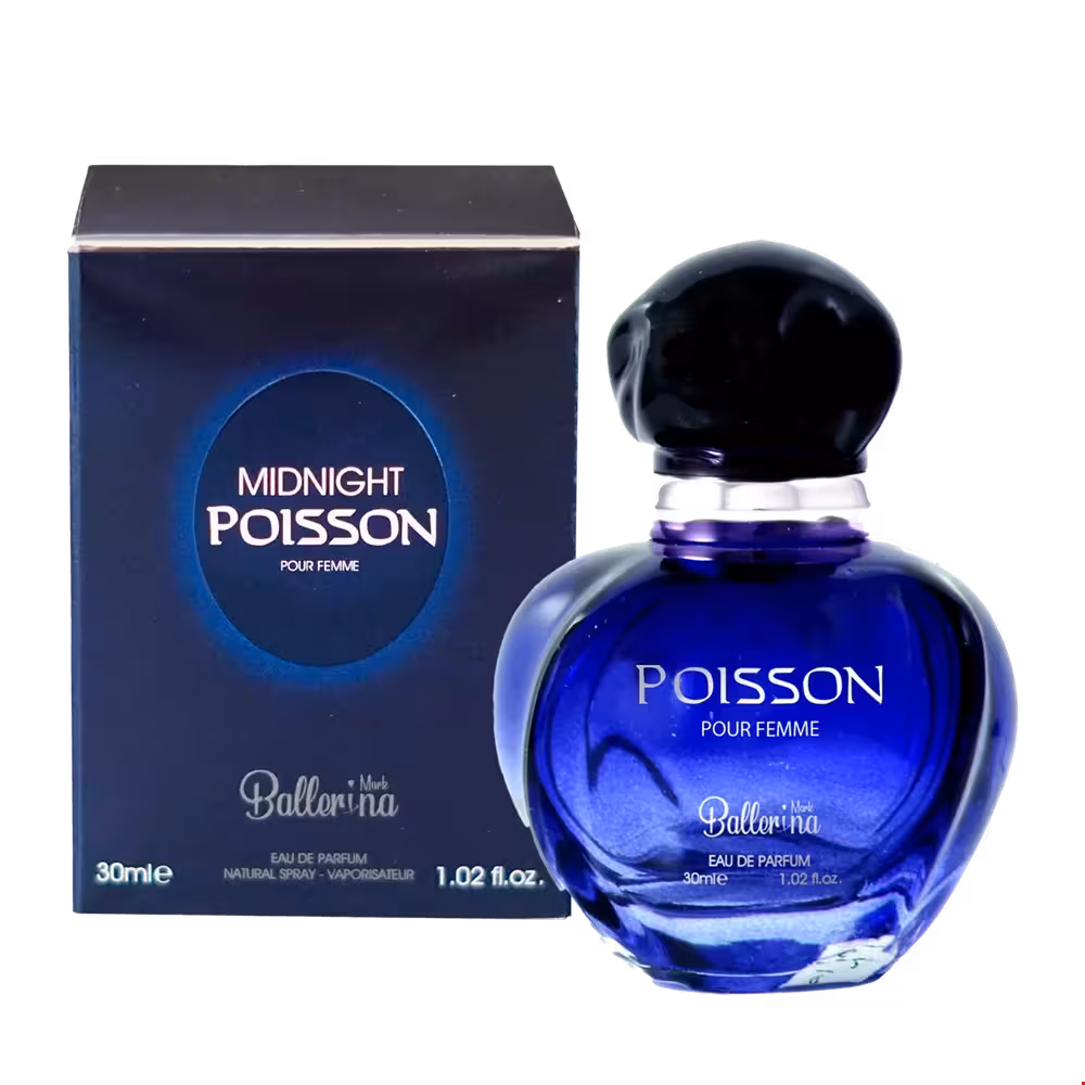 عطر جیبی زنانه مدل پویزن Poisson بالرینا 30 میلی لیتری