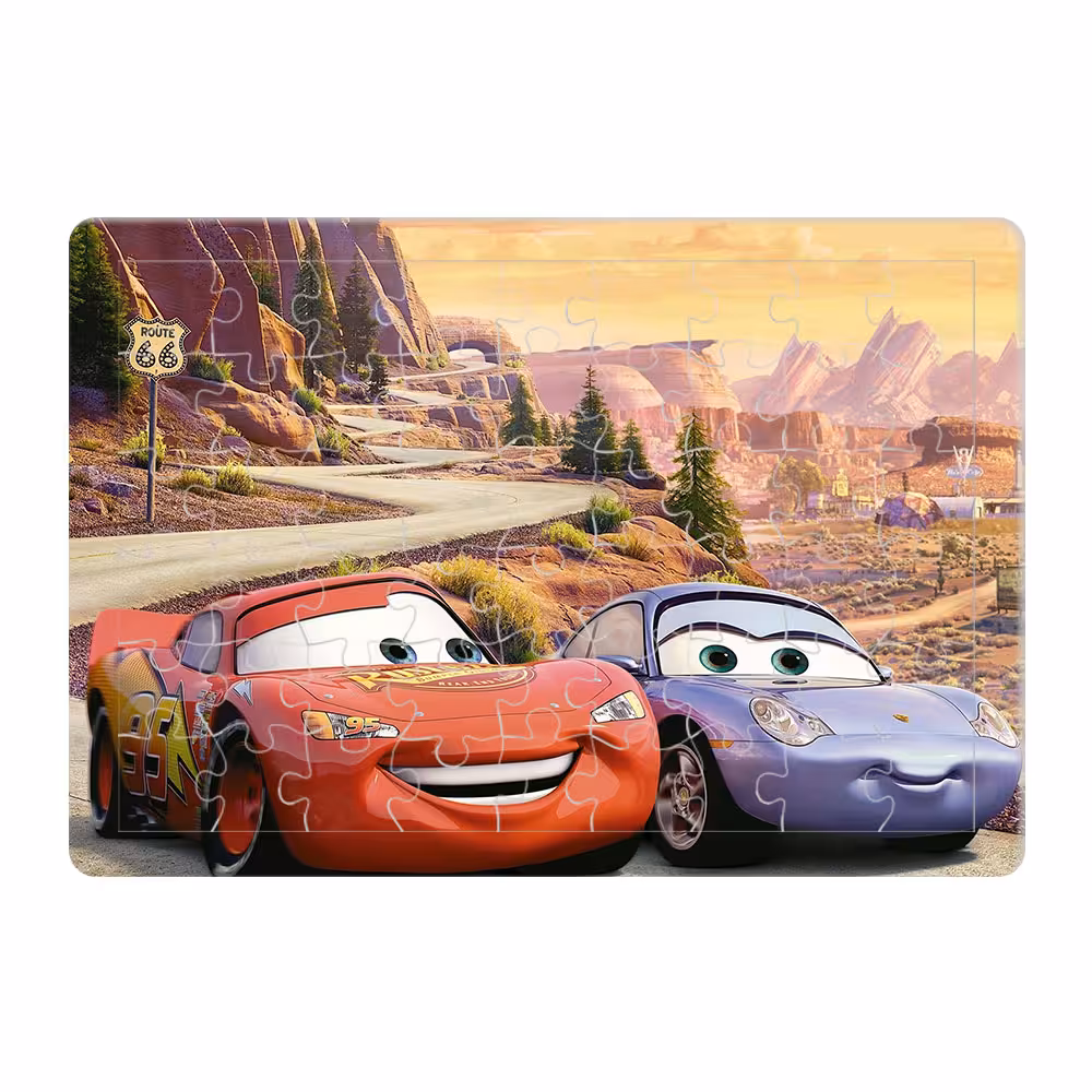 پازل 54 تکه طرح Cars مدل P0011