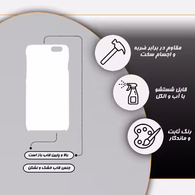 کاور قاب گارد مدل دخترانه مناسب برای گوشی موبایل اپل iphone 6 \ 6s