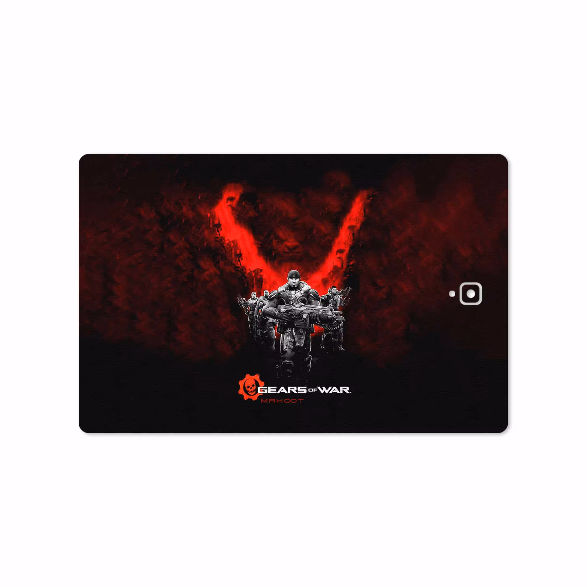 برچسب پوششی ماهوت مدل Gears-Of-War-Game مناسب برای تبلت سامسونگ Galaxy Tab S3 9.7 2017 T820