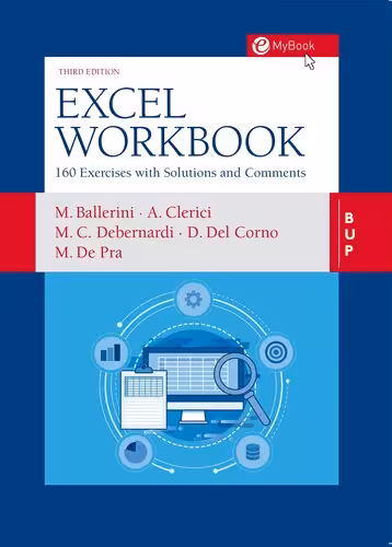 خرید و دانلود نسخه کامل کتاب Excel Workbook: 160 Exercises with Solutions and Comments