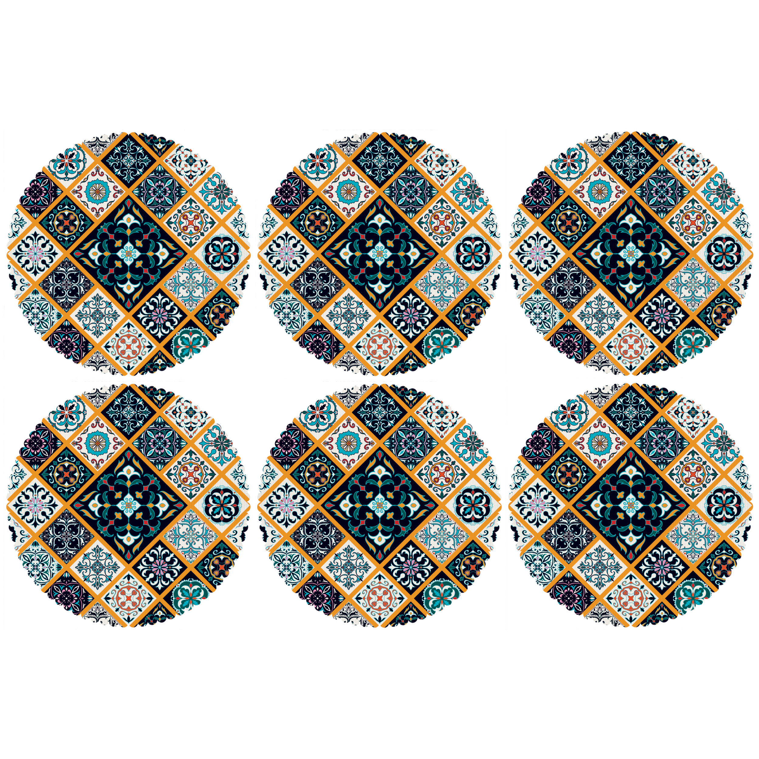 زیربشقابی مدل U2-42549 بسته 6 عددی