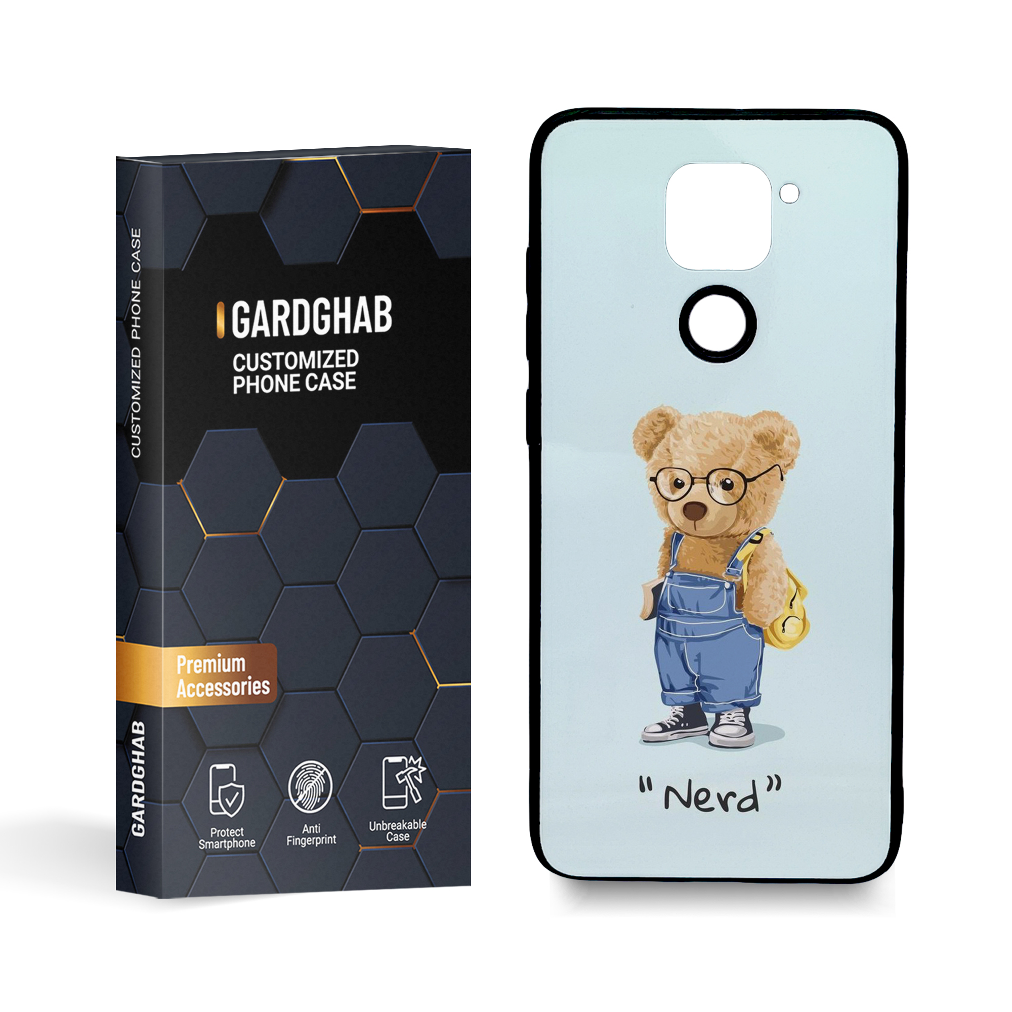 کاور گارد قاب مدل فانتزی مناسب برای گوشی موبایل شیائومی redmi note9