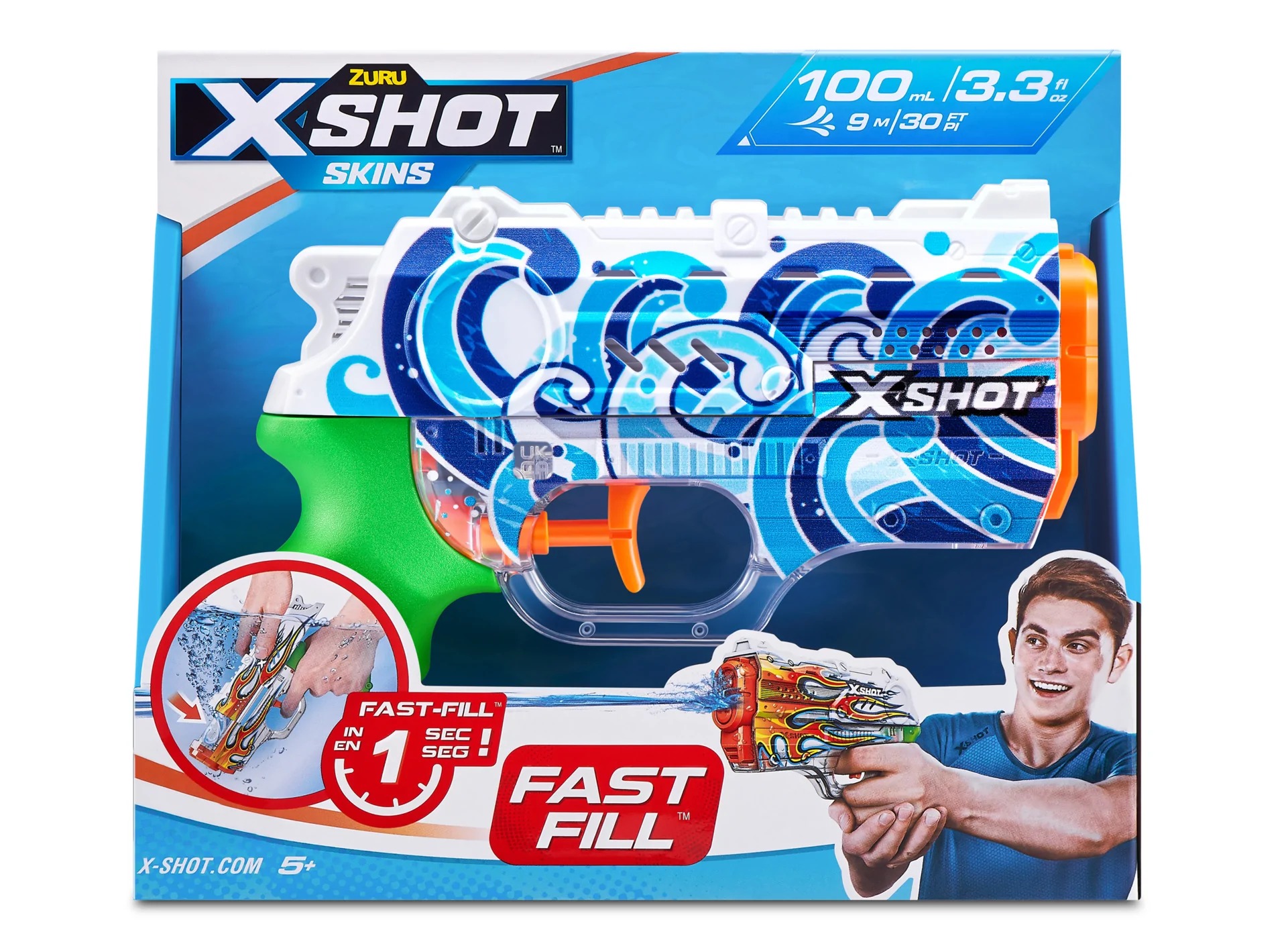 خرید تفنگ آبپاش ایکس شات X-Shot Skins Hydra با بهترین قیمت