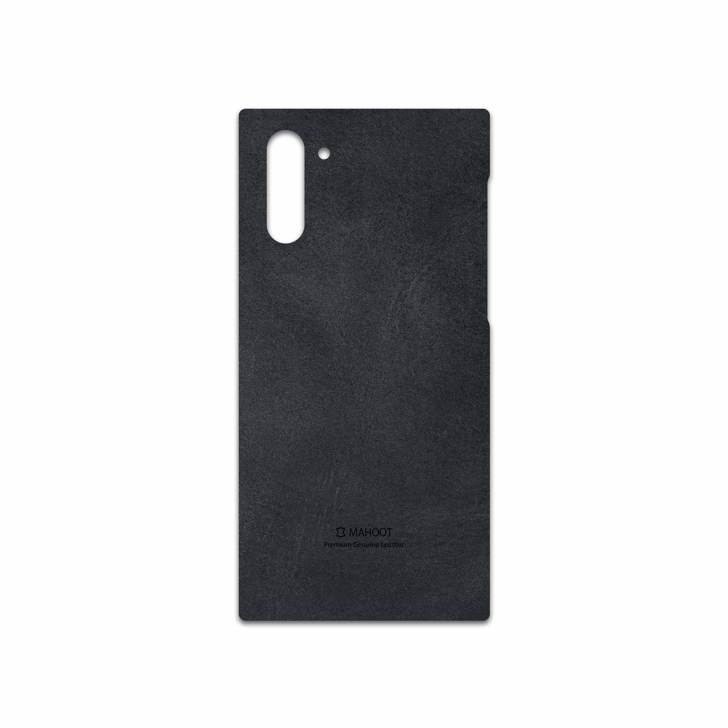برچسب پوششی ماهوت مدل Graphite Buffalo Leather مناسب برای گوشی موبایل سامسونگ Galaxy Note 10